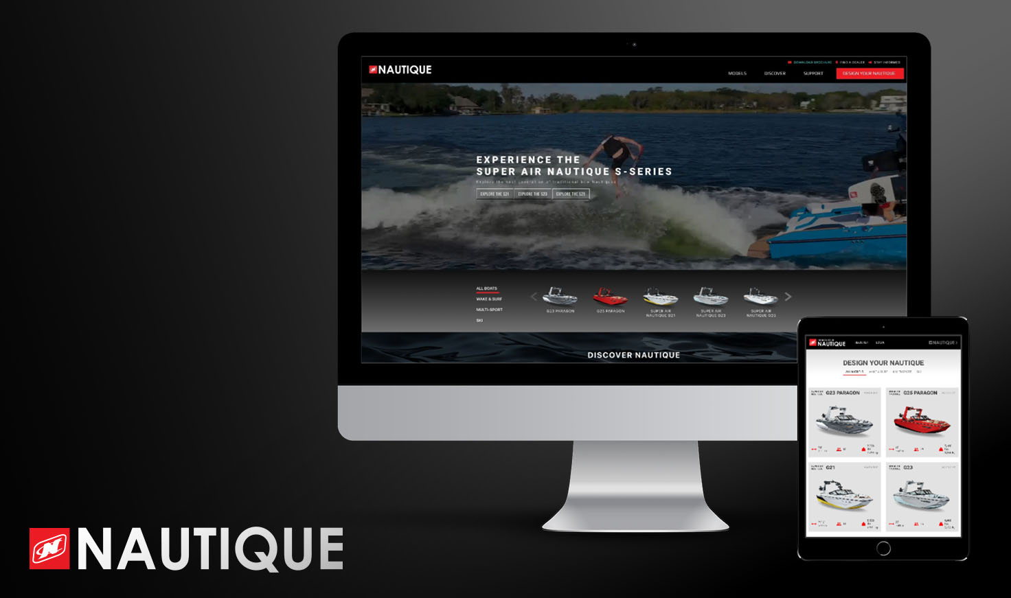 Iridescent ripples of a bright blue and pink liquid