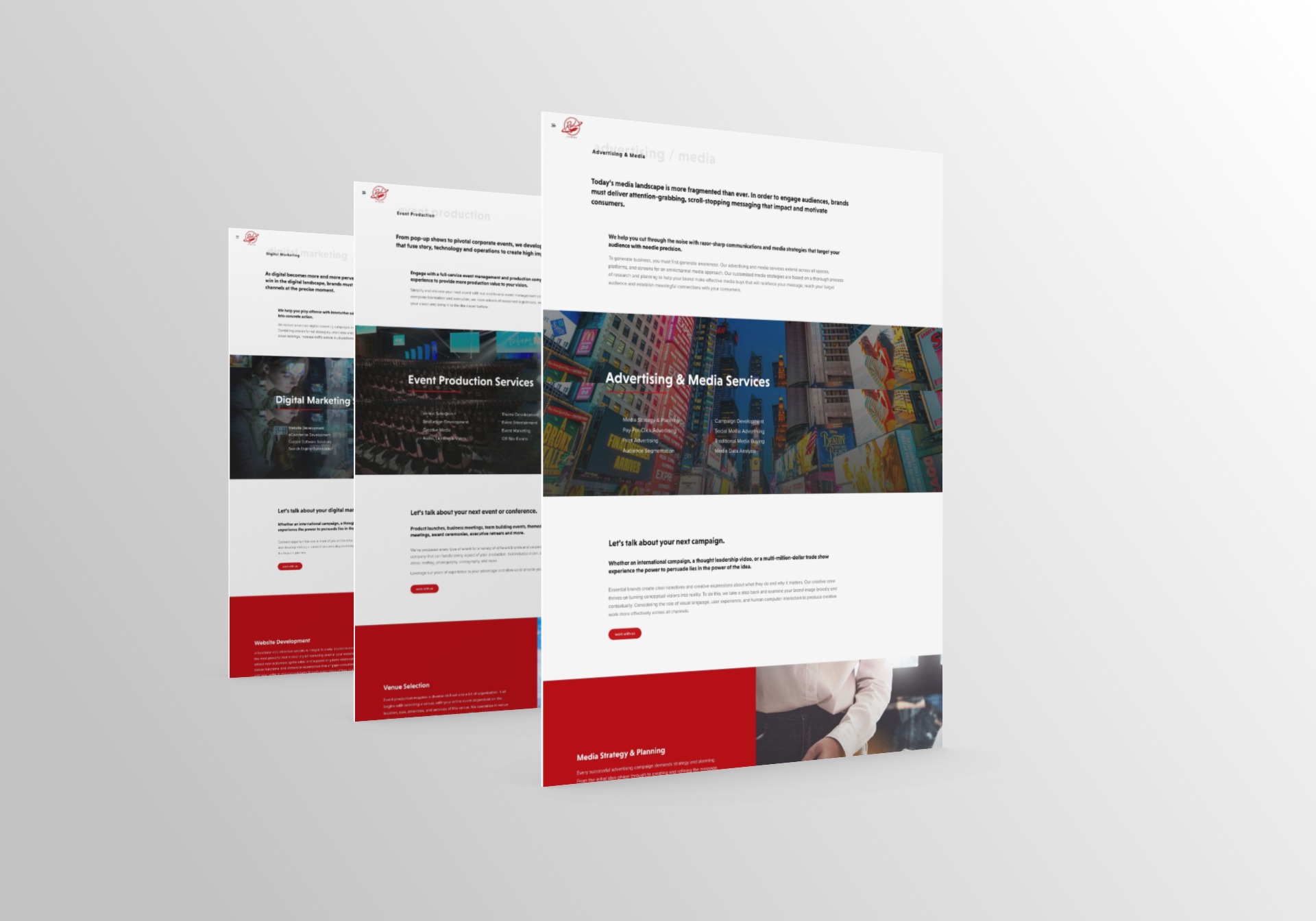 Service Page Layouts